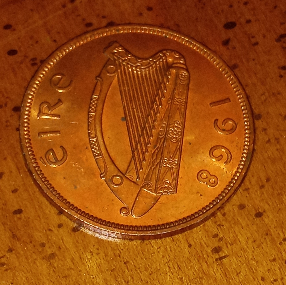 1968 Irish Penny